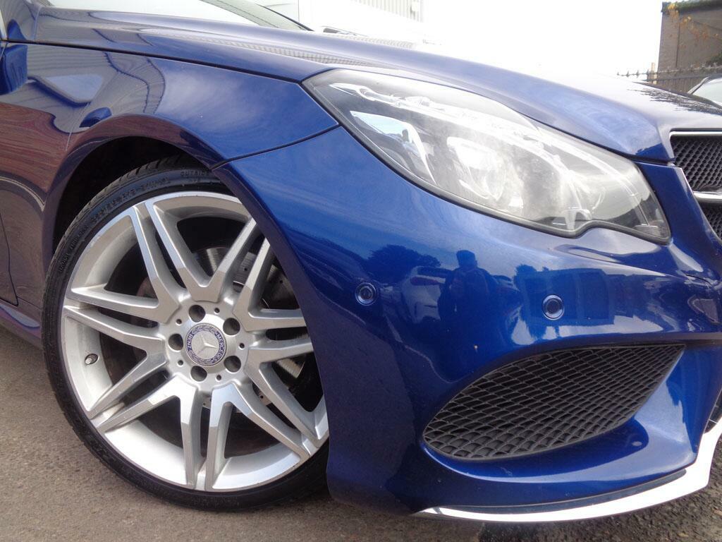 Mercedes-Benz E Class 2.0 E200 Amg Line Edition Coupe G-troni Blue #6