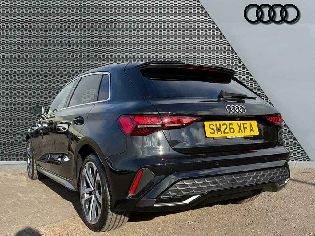 Audi A3 S Line Tfsi E 204 Ps S Tronic Black #3