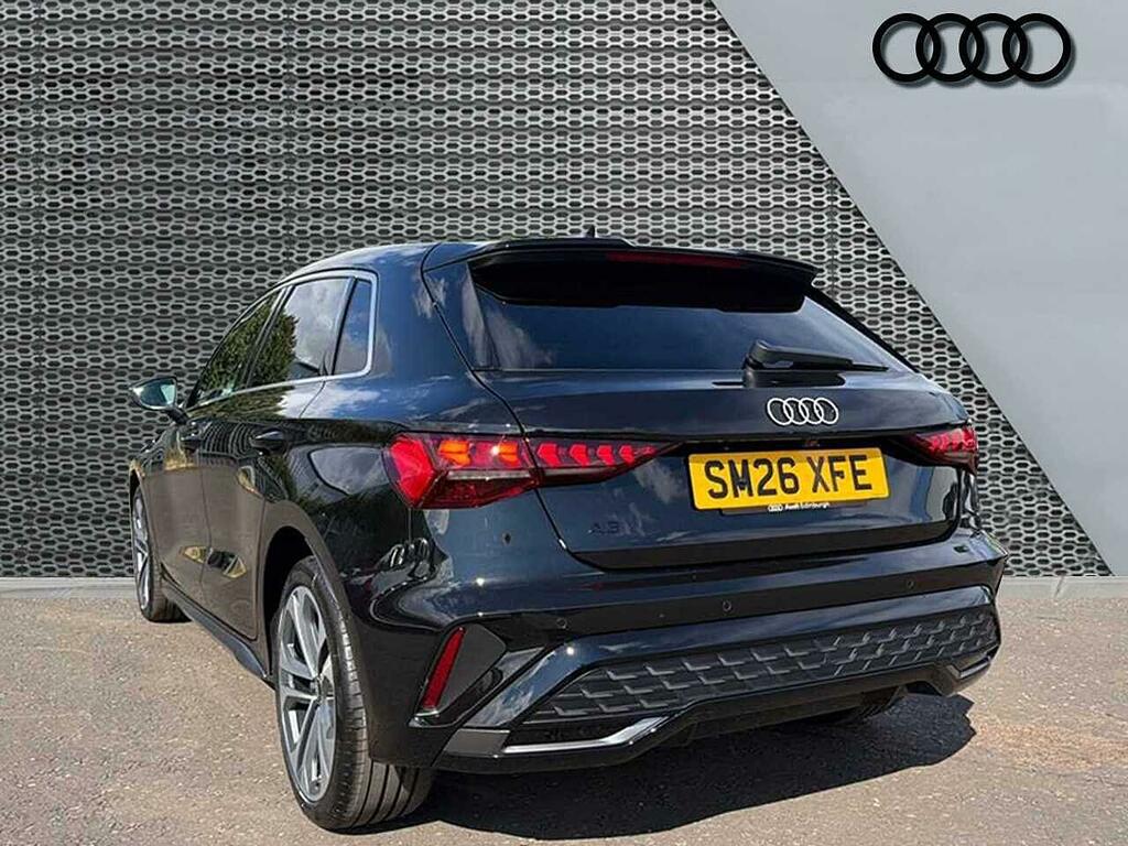 Audi A3 S Line Tfsi E 204 Ps S Tronic Black #3