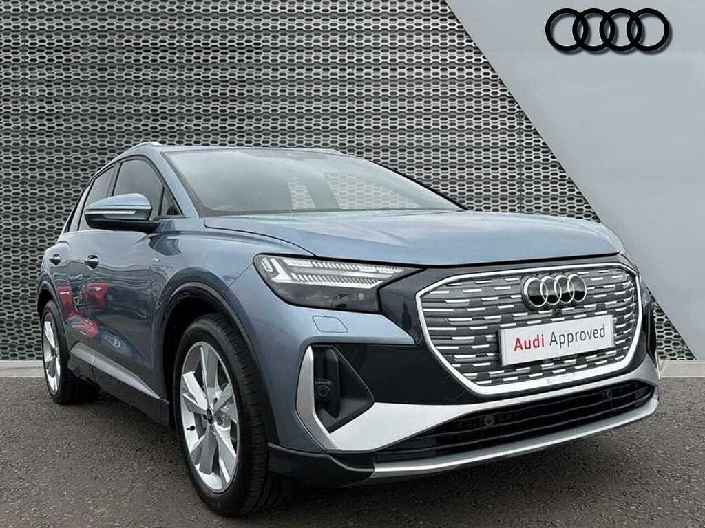 Audi Q4 E Tron Q4 S Line 45 E-tron 210,00 Kw Blue