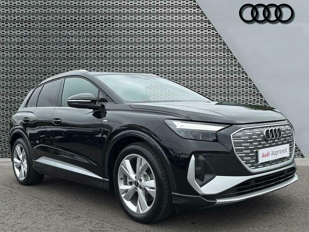 Audi Q4 E Tron Q4 S Line 45 E-tron 210,00 Kw Black