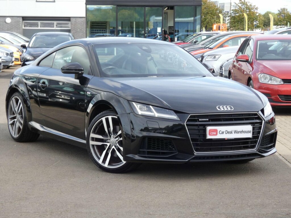 Audi TT 2.0 Tfsi S Line S Tronic Quattro Euro 6 Ss Black