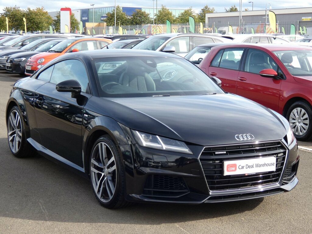 Audi TT 2.0 Tfsi S Line S Tronic Quattro Euro 6 Ss Black #3