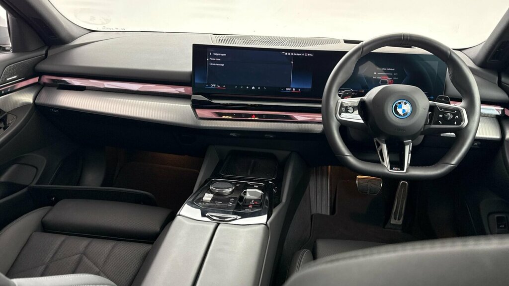 BMW 5 Series 530E M Sport Touring Grey #4