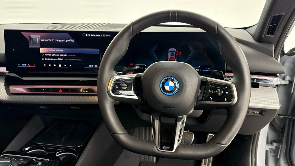 BMW 5 Series 530E M Sport Touring Grey #5