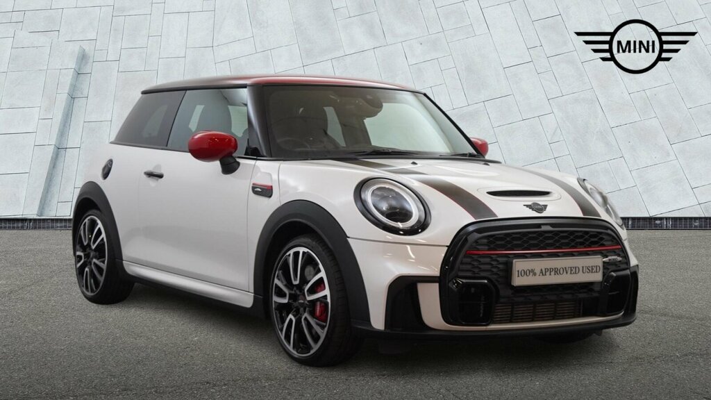 Mini Hatch 2.0 John Cooper Works Hatchback Steptro White