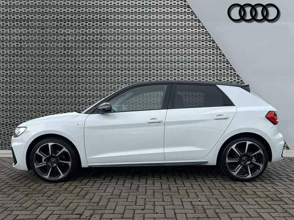 Audi A1 Black Edition 30 Tfsi 116 Ps S Tronic White #4