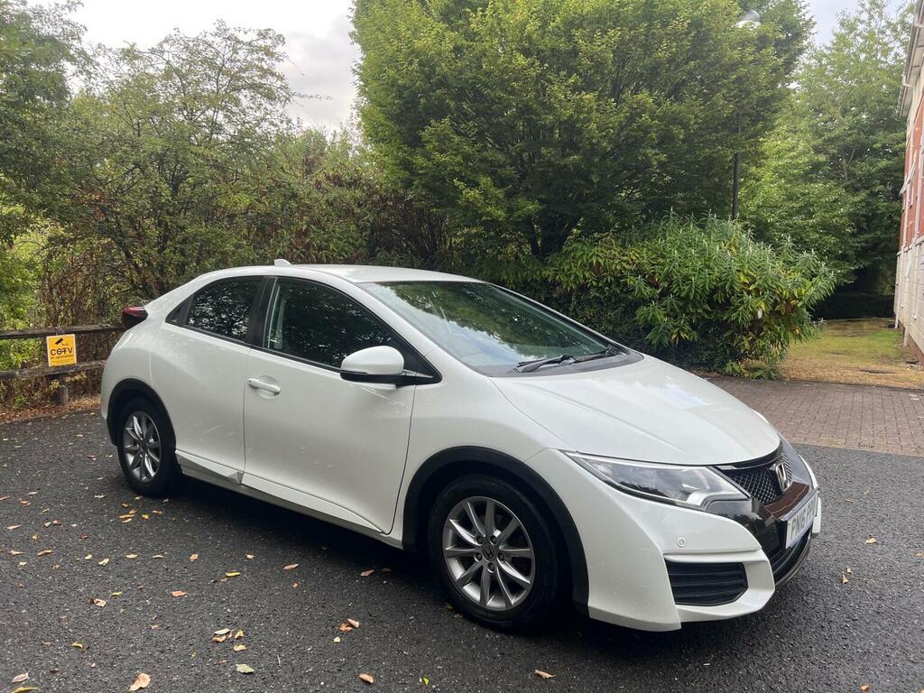 Honda Civic Hatchback 1.4 I-vtec S Euro 6 Ss 201616 PN16PPO White