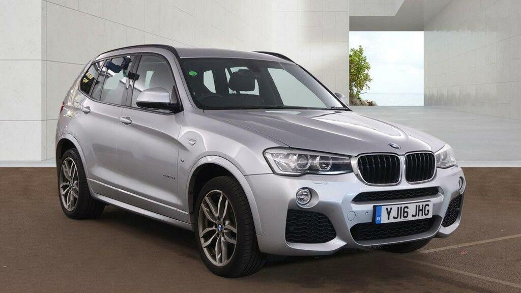 BMW X3 2.0 20D M Sport Xdrive Euro 6 Ss Silver