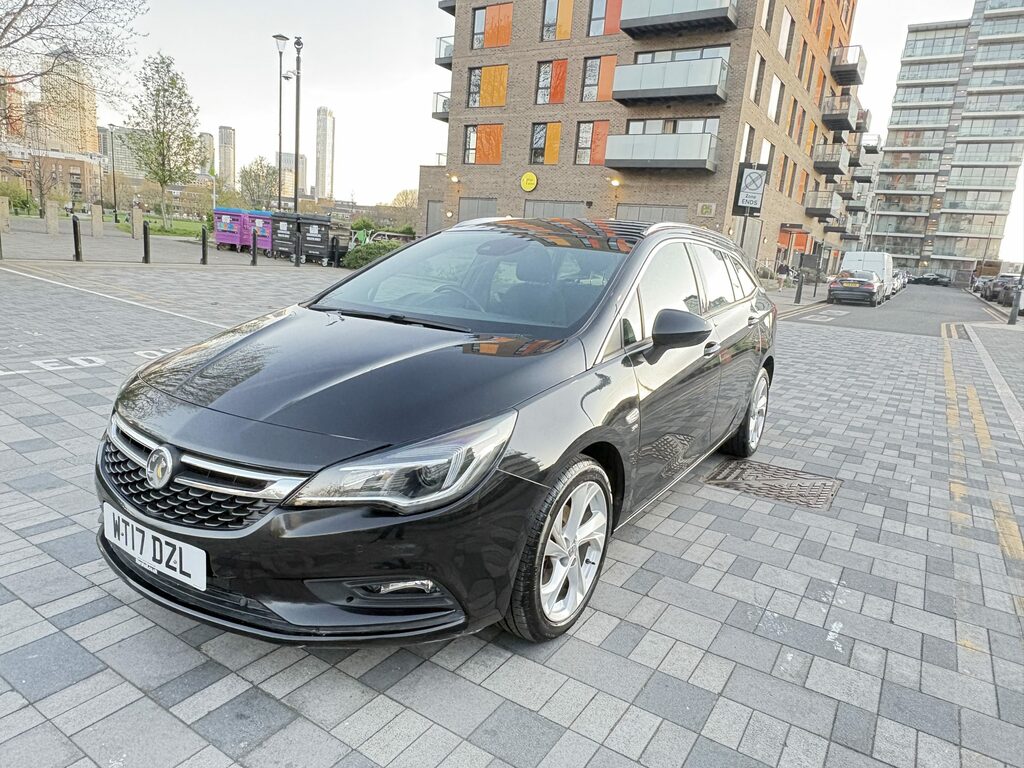 Vauxhall Astra 1.4I Turbo Sri Sports Tourer Euro 6 S S Black