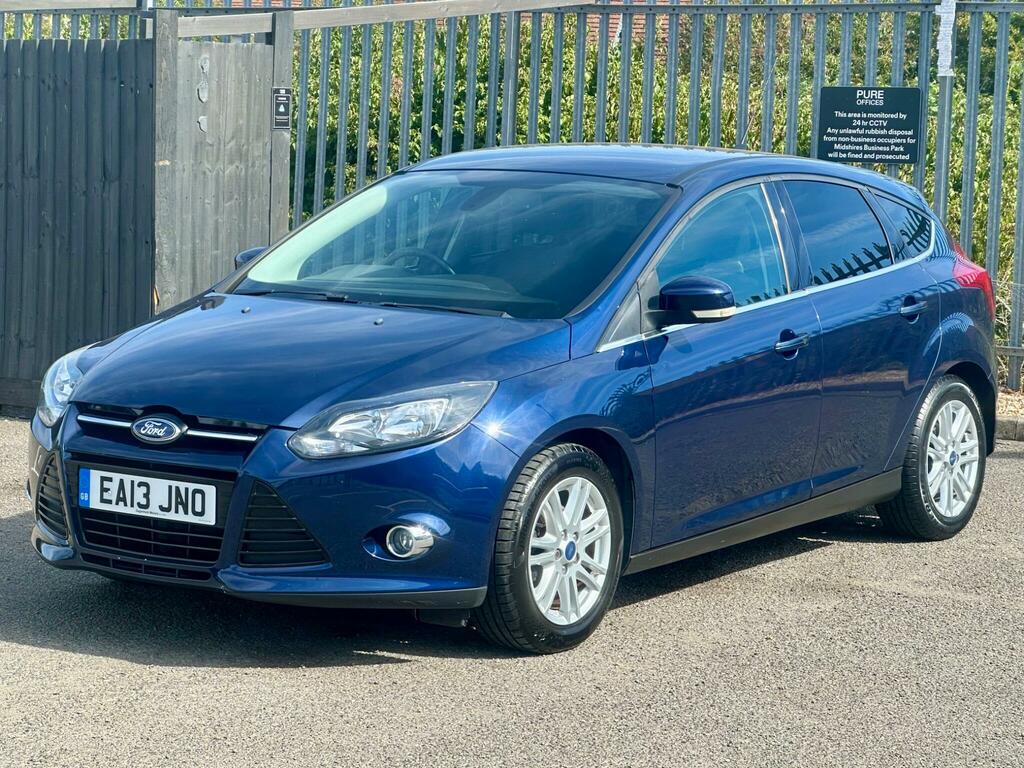 Ford Focus 1.0T Ecoboost Titanium Euro 5 Ss Blue #3