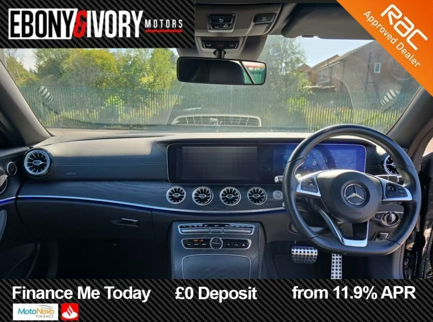 Mercedes-Benz E Class 2.0 E220d Amg Line G-tronic Euro 6 Ss White #2