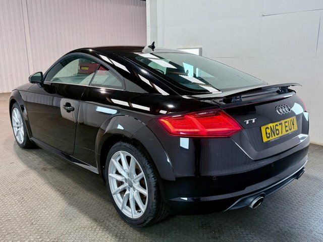 Audi TT 2017 1.8 Tfsi Sport Coupe Euro 6 Black #4