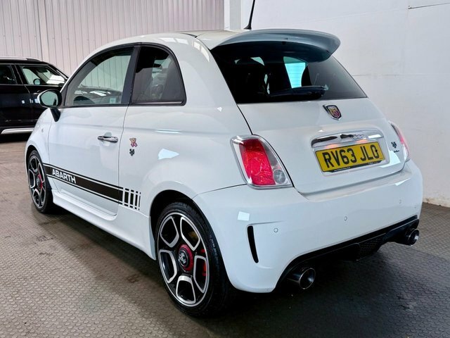 Abarth 595 2013 1.4 T-jet Turismo Hatchback RV63JLO White #4