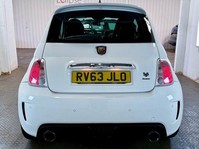 Abarth 595 2013 1.4 T-jet Turismo Hatchback RV63JLO White #5