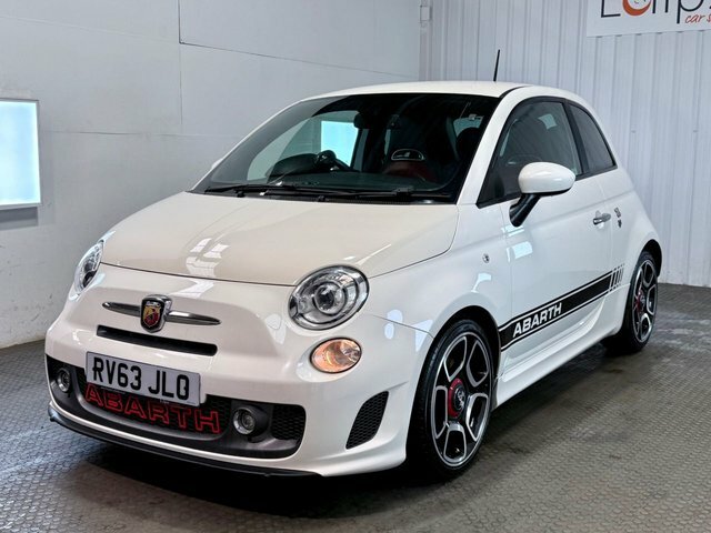 Abarth 595 2013 1.4 T-jet Turismo Hatchback RV63JLO White #3