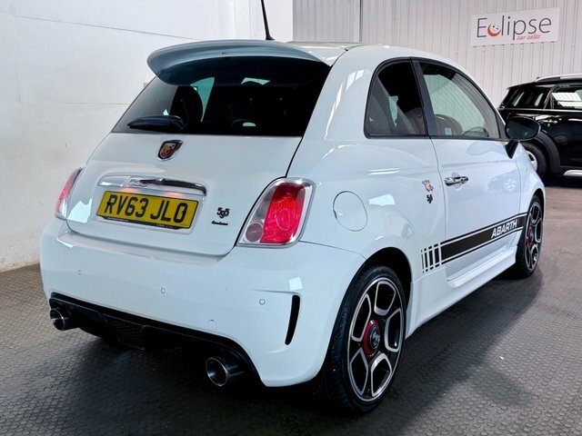 Abarth 595 2013 1.4 T-jet Turismo Hatchback RV63JLO White #6