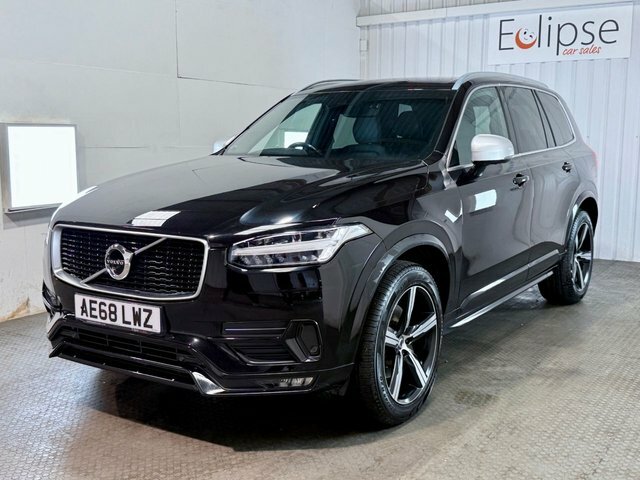 Volvo XC90 2019 2.0 D5 Powerpulse R-design Suv Aut Black #3