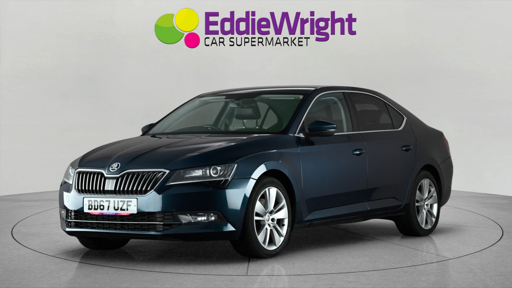 Skoda Superb 2.0 Tdi 150 Bhp Se L Executive 4Wd Nq Blue #3