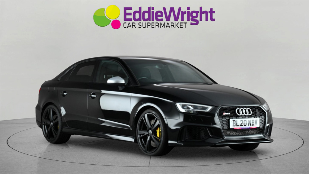 Audi RS3 2.5 Tfsi 400 Bhp Qauttro Saloon S Tronic Nq Black