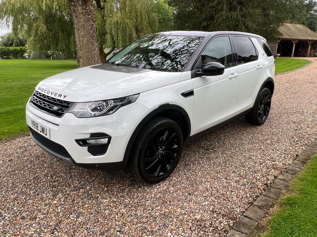 Land Rover Discovery Sport 2.0 Td4 Hse Black 4Wd Euro 6 S S White