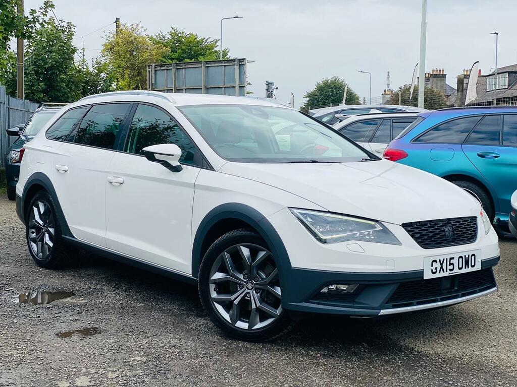 Seat Leon 2.0 Tdi X-perience Se Sport 4Wd Estate F White
