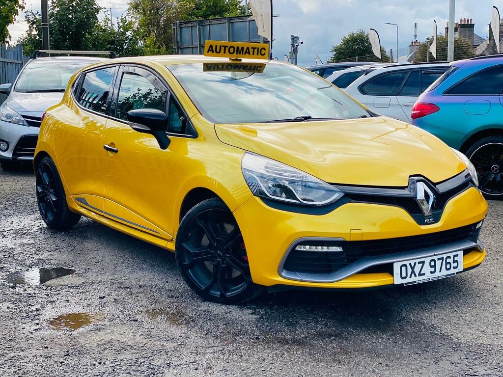 Renault Clio 1.6 Tce Renaultsport Lux Fsh 65K Miles Yellow
