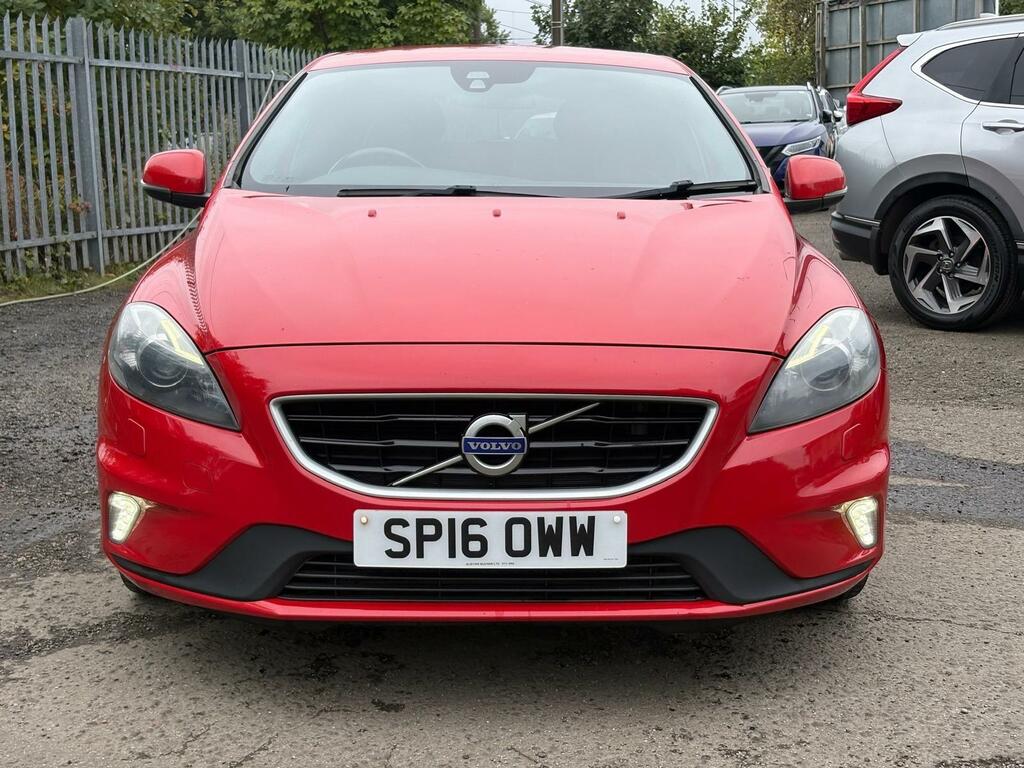 Volvo V40 2.0 D4 R-design Lux Nav Fsh T.belt Done Ulez Free Red #2