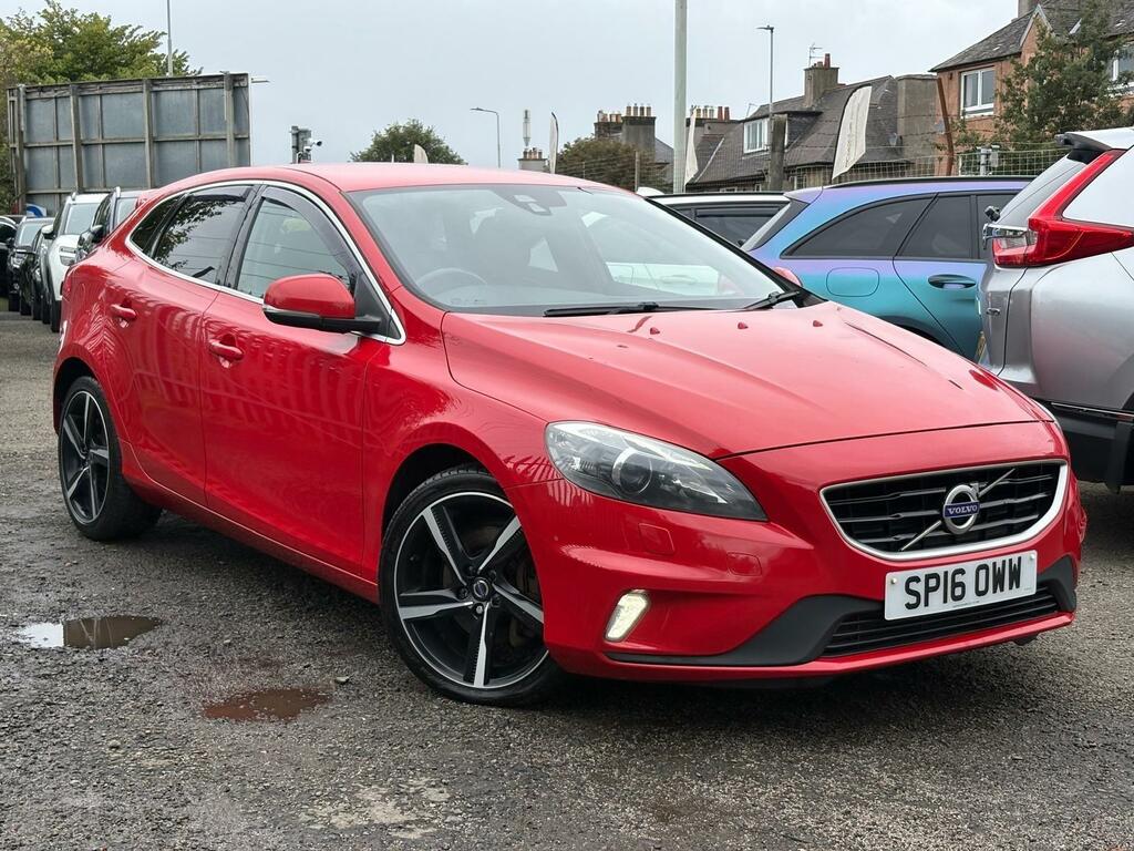 Volvo V40 2.0 D4 R-design Lux Nav Fsh T.belt Done Ulez Free Red