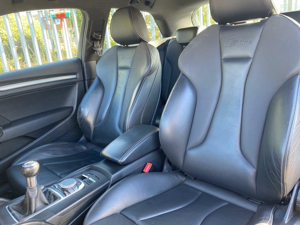 Audi A3 2.0 Tdi S Line Ulez Free 20 Tax T.belt Done. Silver #6