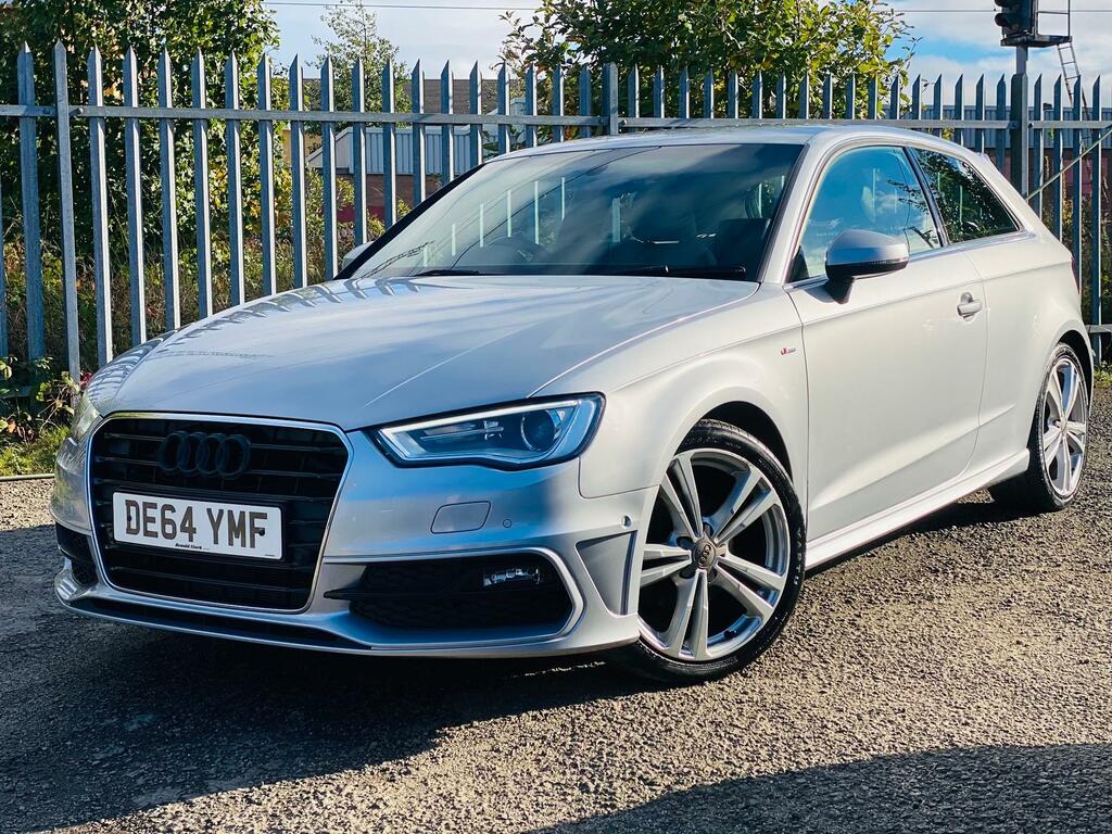 Audi A3 2.0 Tdi S Line Ulez Free 20 Tax T.belt Done. Silver #3
