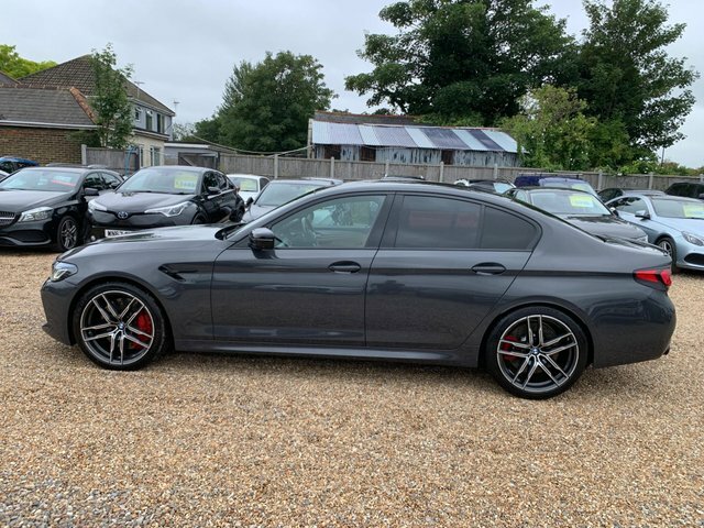 BMW M5 4.4I V8 Competition Steptronic Xdrive Euro 6 Ss Grey #4