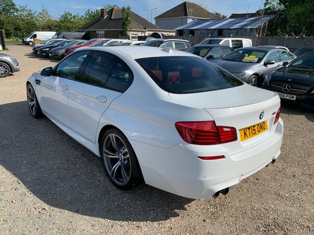 BMW M5 4.4 V8 Dct Euro 6 Ss White #5
