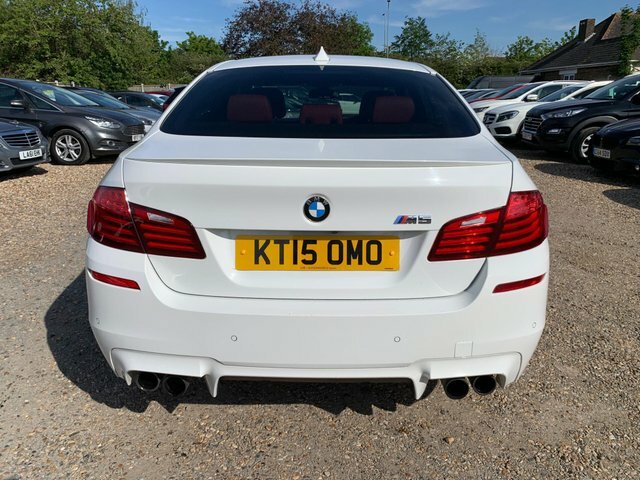 BMW M5 4.4 V8 Dct Euro 6 Ss White #6