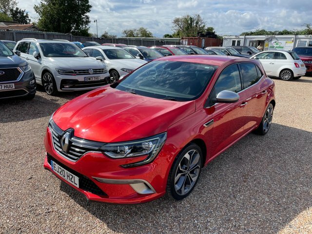 Renault Megane 1.3 Tce Gt Line Euro 6 Ss Red #3