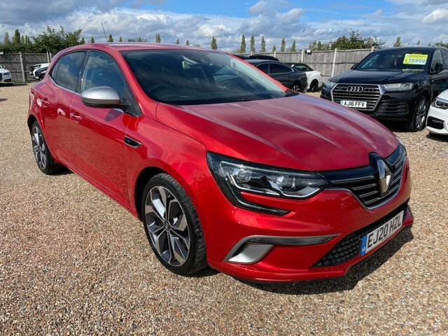 Renault Megane 1.3 Tce Gt Line Euro 6 Ss Red