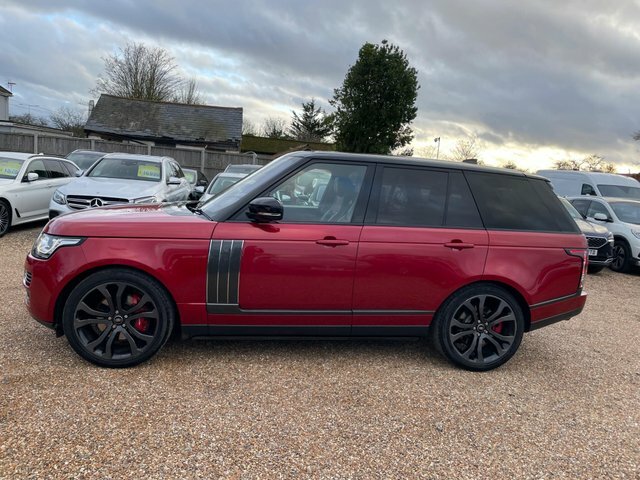 Land Rover Range Rover 5.0 V8 Sv Dynamic 4Wd Euro 6 S Red #4