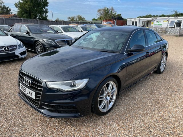 Audi A6 Saloon 3.0 Tdi V6 S Line S Tronic Quattro Euro 5 Ss Blue #3