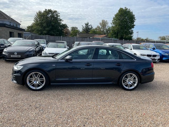 Audi A6 Saloon 3.0 Tdi V6 S Line S Tronic Quattro Euro 5 Ss Blue #4