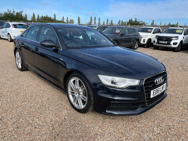 Audi A6 Saloon 3.0 Tdi V6 S Line S Tronic Quattro Euro 5 Ss Blue