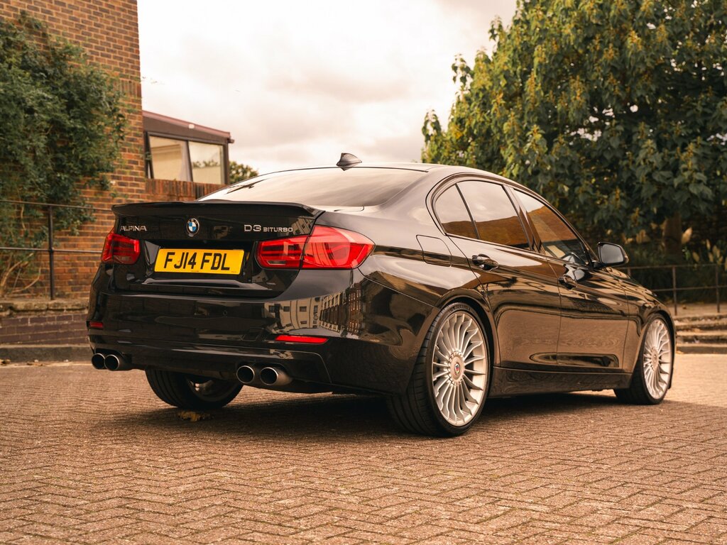 BMW Alpina D3 Biturbo Black #5