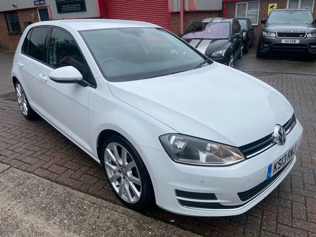 Volkswagen Golf 2.0 Tdi Gt Hatchback White