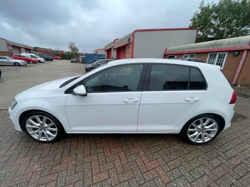 Volkswagen Golf 2.0 Tdi Gt Hatchback White #6