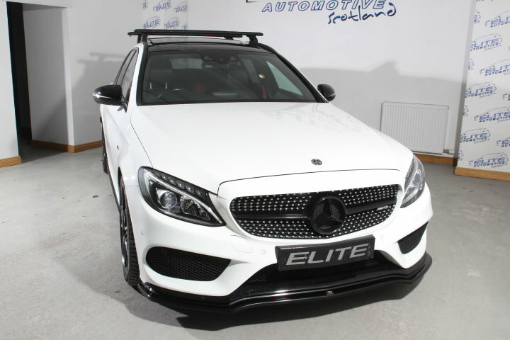 Mercedes-Benz C Class 3.0 C43 V6 Amg Premium Estate G-troni White #6