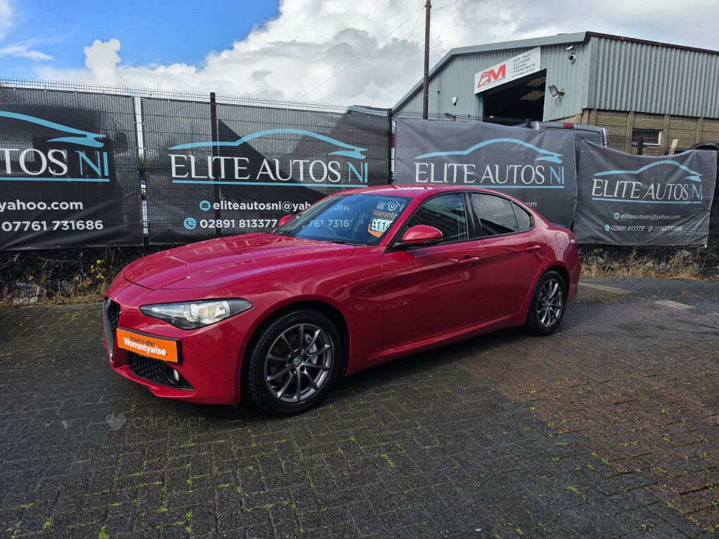 Alfa Romeo Giulia Super Td Red #2