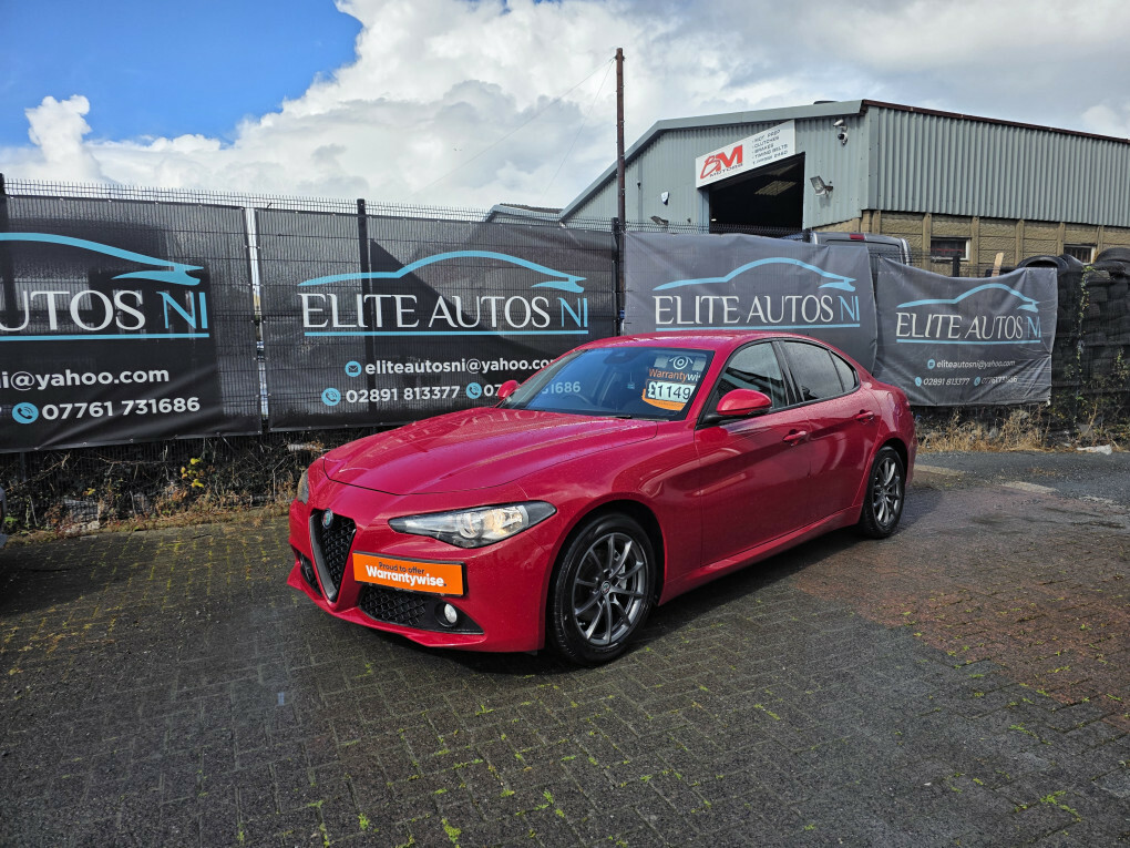 Alfa Romeo Giulia Super Td Red #3