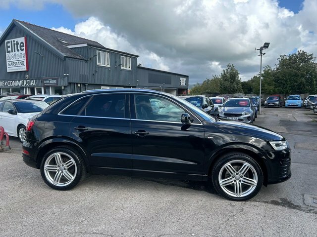 Audi Q3 2015 2.0 Tdi S Line Plus Suv S Tronic Q Black #4