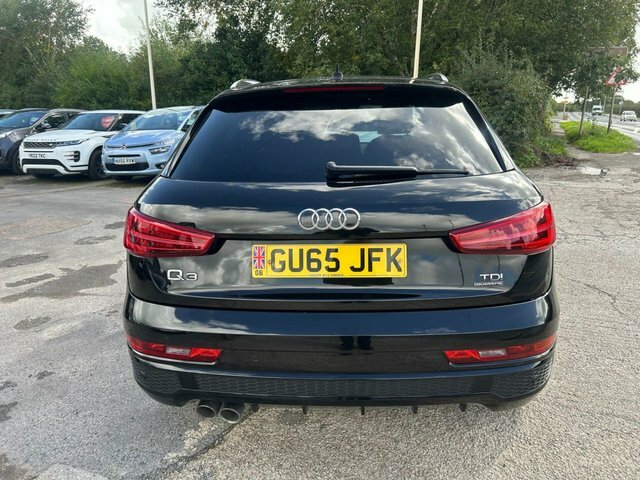 Audi Q3 2015 2.0 Tdi S Line Plus Suv S Tronic Q Black #5
