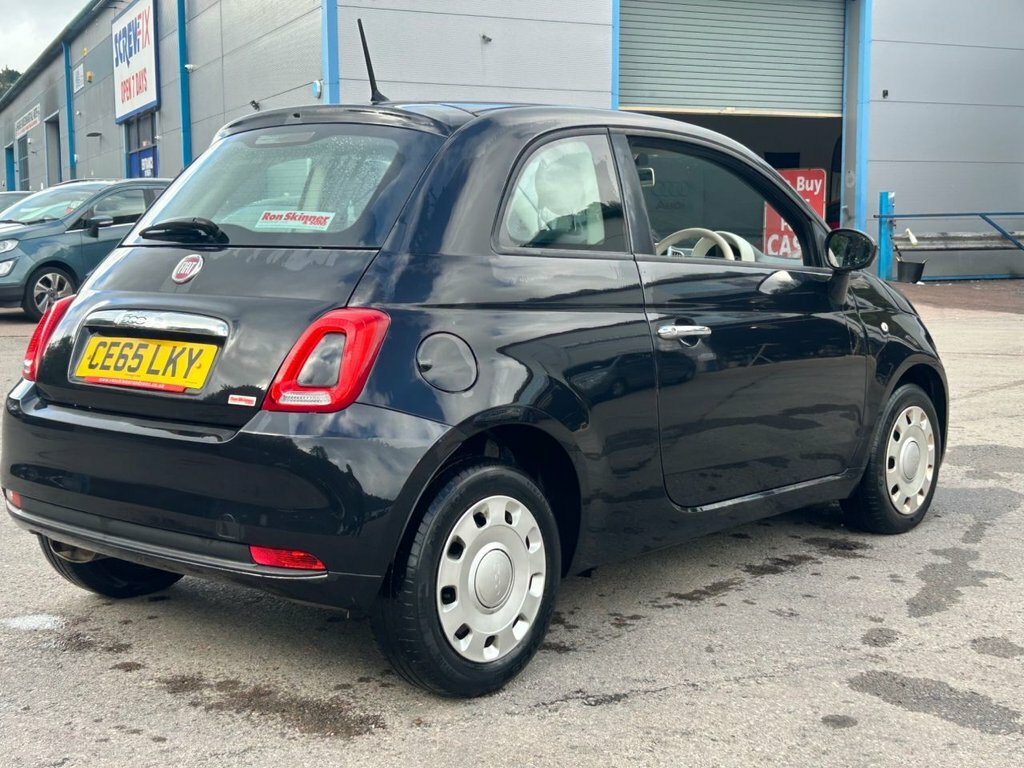 Fiat 500 1.2L Pop Black #5