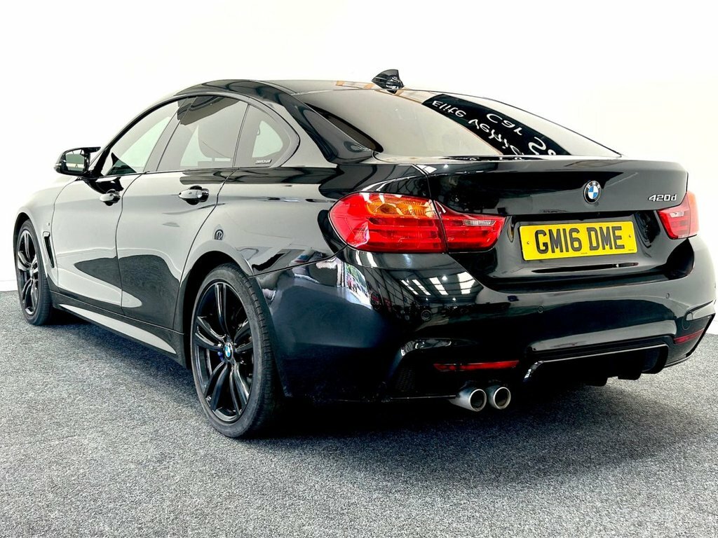 BMW 4 Series Gran Coupe 2L M Sport Black #3